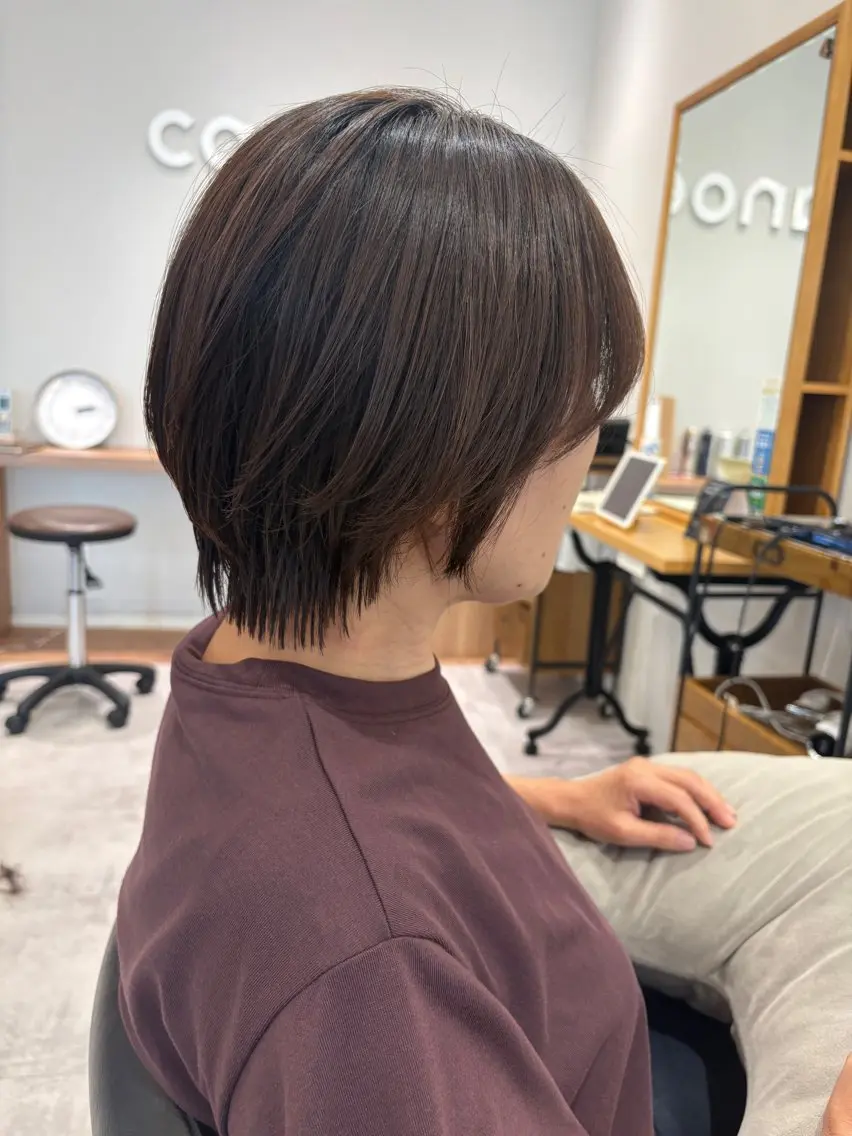 ショート AKARI 亀岡美容室のヘアスタイル