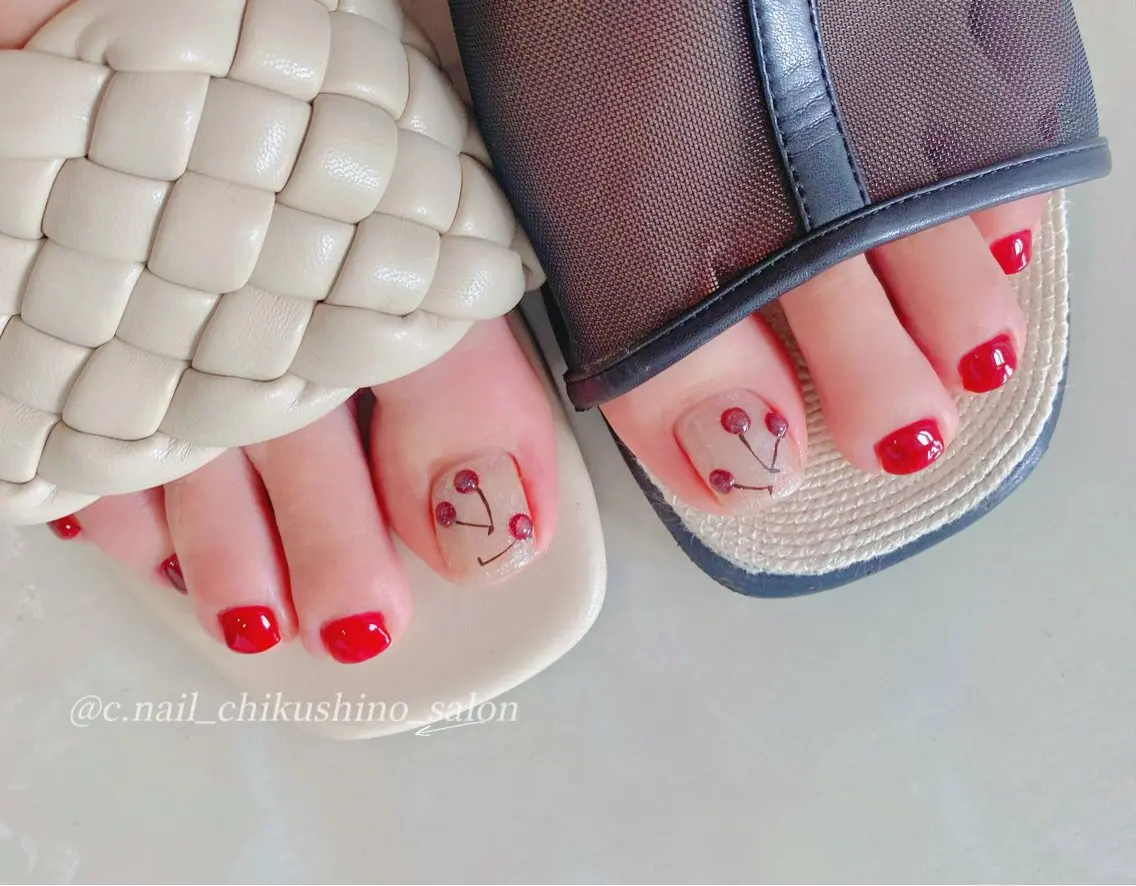 ネイル フットネイル C.Nail &Eyeのネイルデザイン