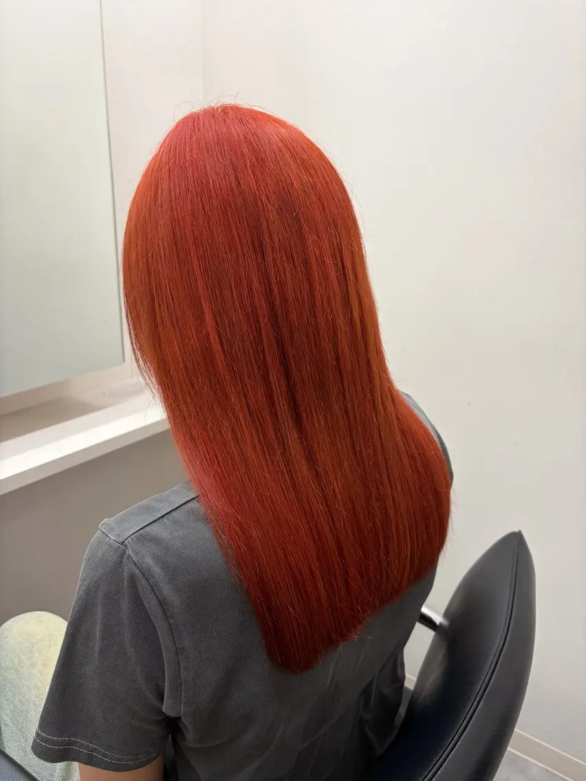 セミロング トリートメント ヘアカラー トリートメント とき/髪質改善/透明 感カラー☘️のヘアスタイル
