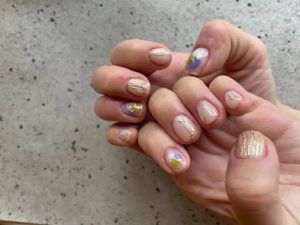 ネイル アートネイル ニュアンスネイル Luca nailのネイルデザイン