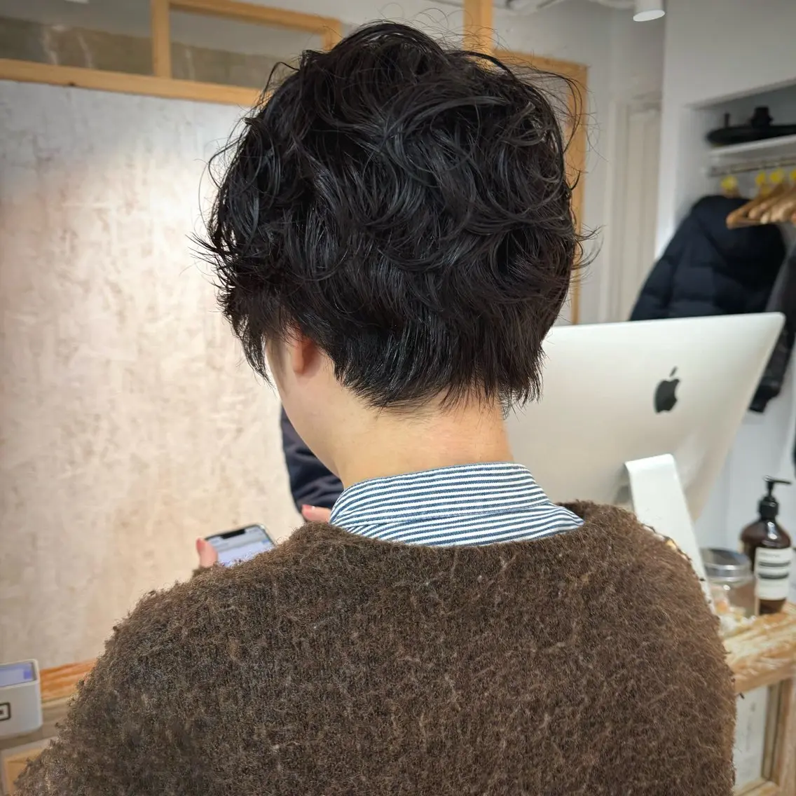【⛄️平日限定⛄️】カット+パーマ【📛練習モデル様募集📛】の写真