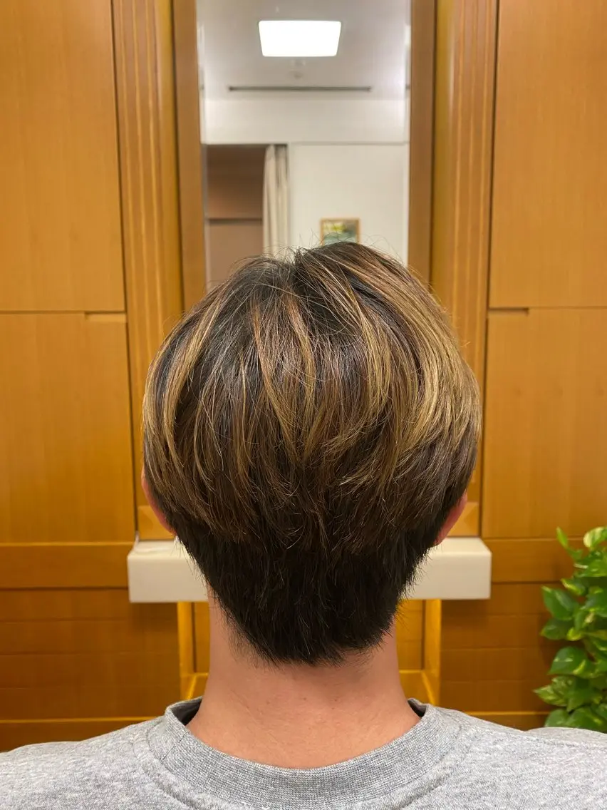 ショート メンズ 森　敦生👑 メンズカット＆パーマのヘアスタイル