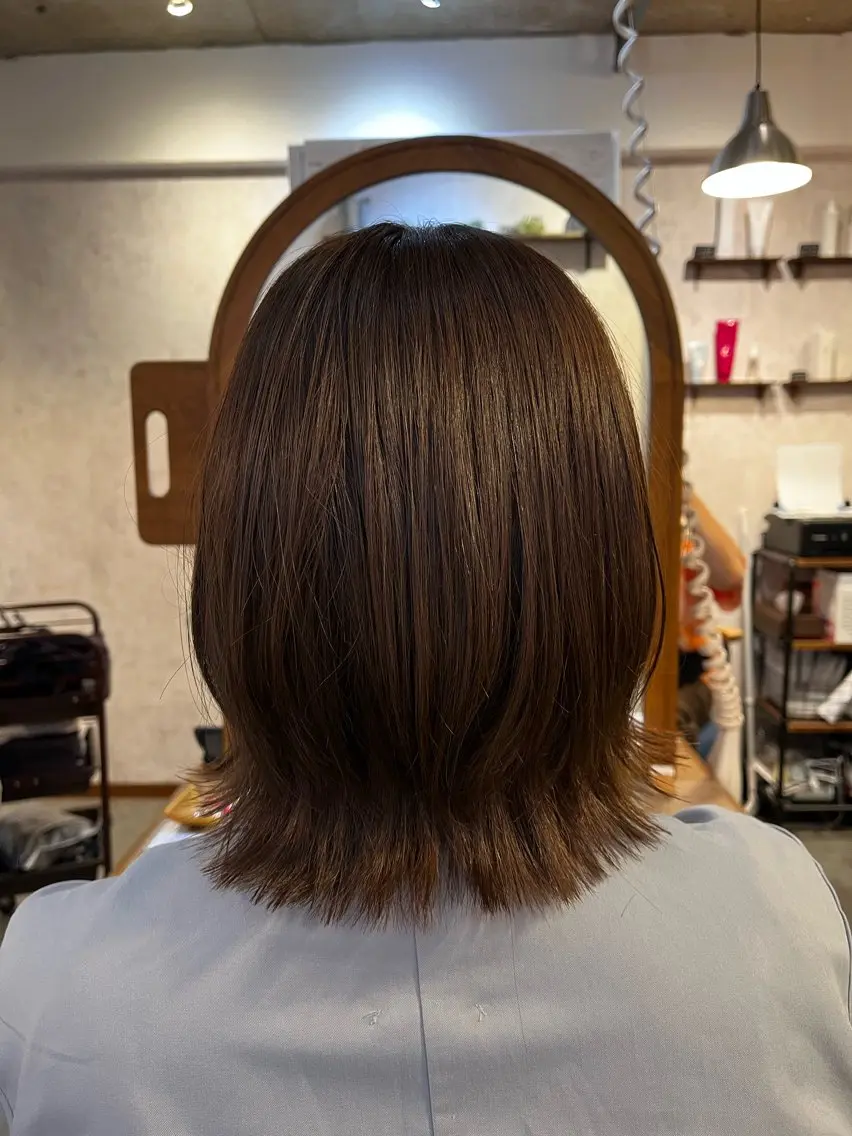 ミディアム 佐藤槙哉 サトウシンヤのヘアスタイル