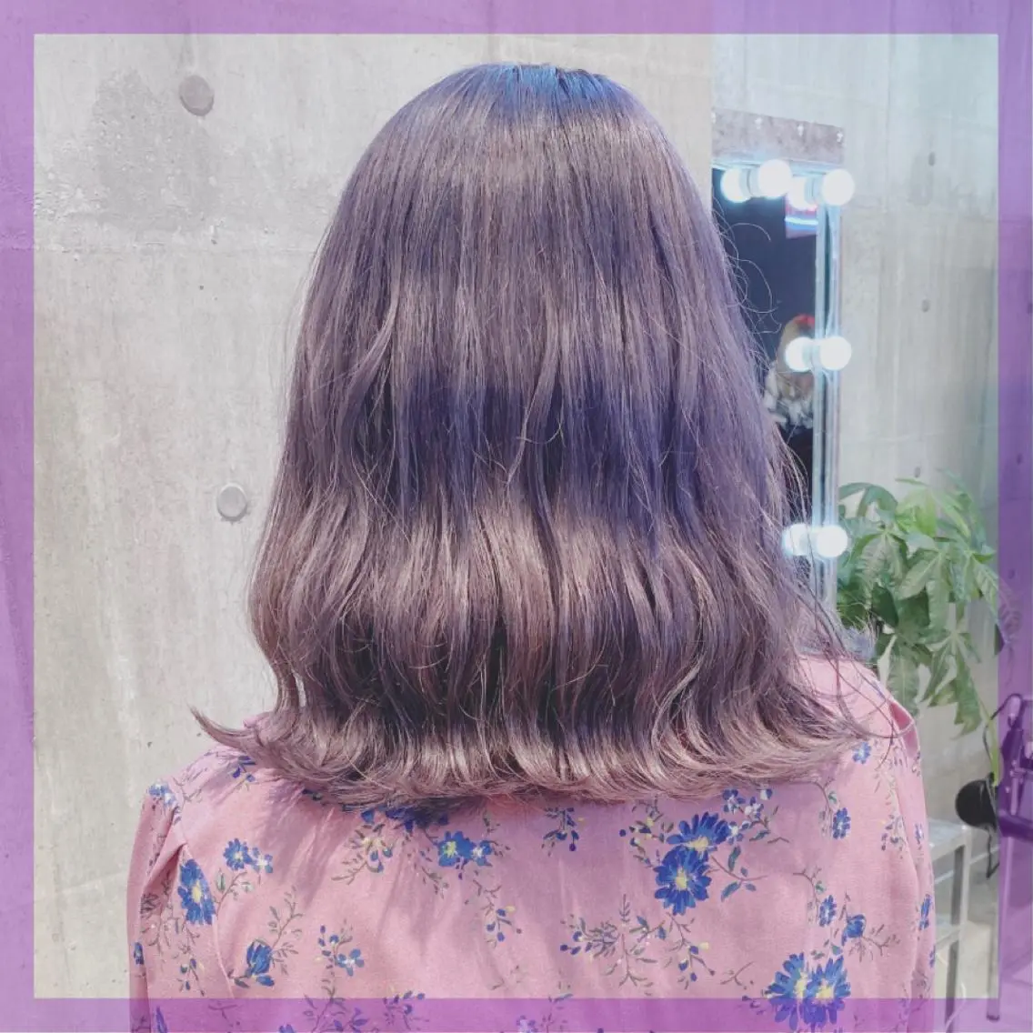 セミロング カラー ヘアアレンジ キッズ マツエク・マツパ ブリーチの髪様 MASATOのヘアスタイル