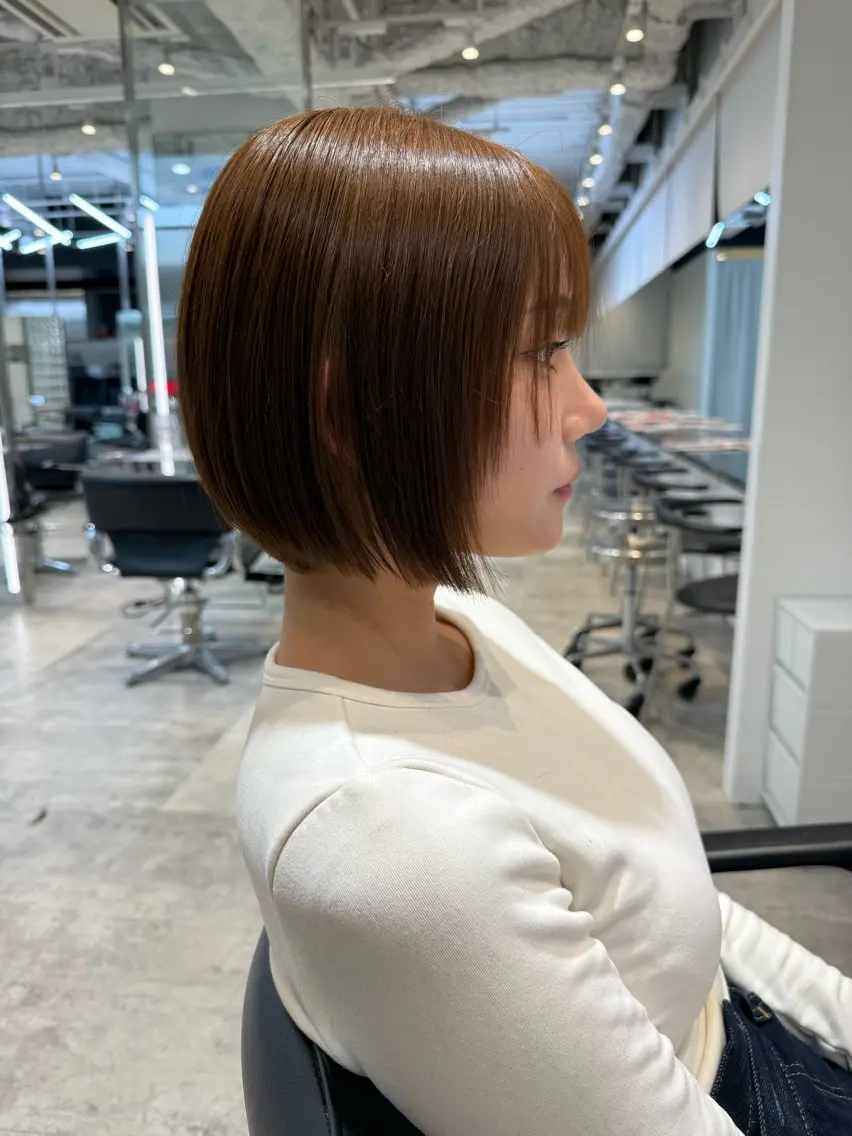 ショート ショートボブ ボブ ショートヘア 【fifth】渡部 永遠のヘアスタイル