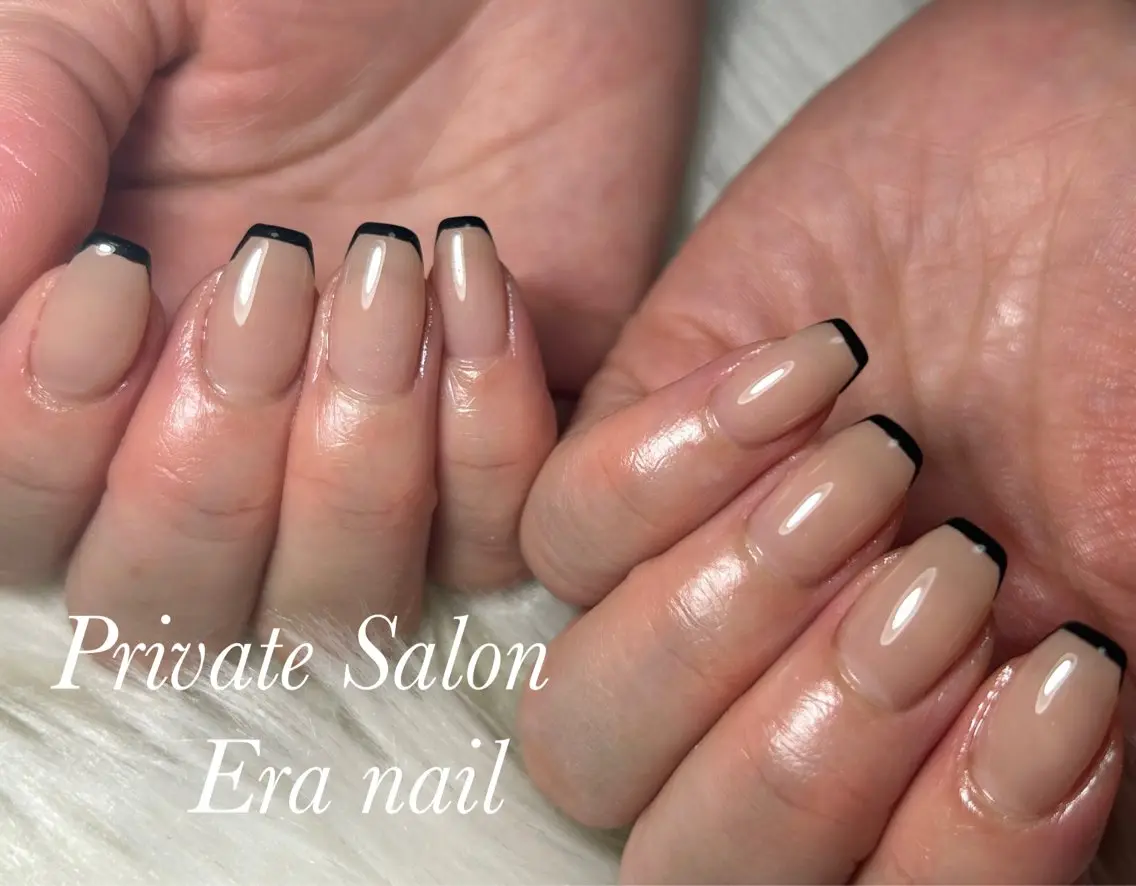 ネイル フレンチネイル ハンドネイル Era nailのネイルデザイン