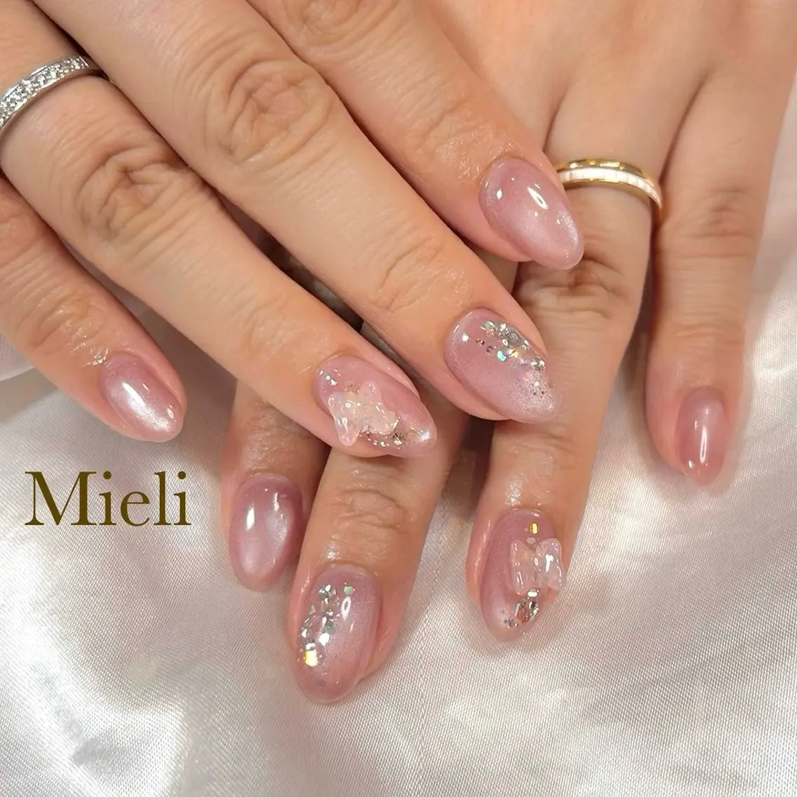 ネイル ハンドネイル ネイリストUSUI♡ パラジェルフィルインのネイルデザイン