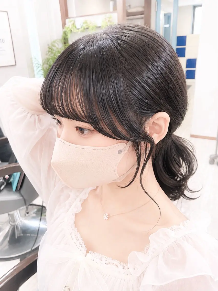 ショート カラー 顔周りカット ＊横浜駅＊ 金子 誠也のヘアスタイル