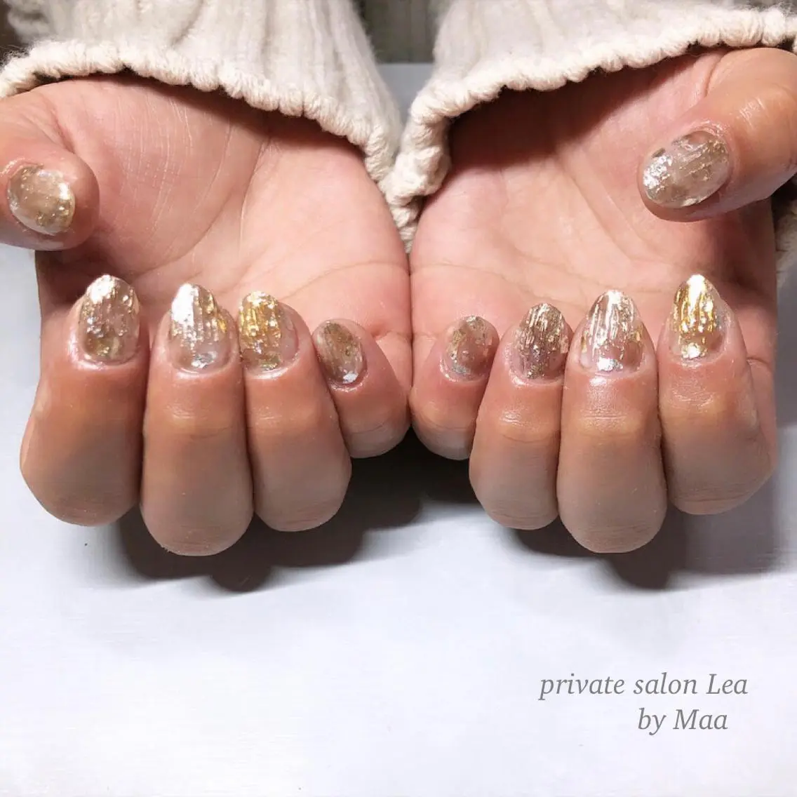ネイル private_ salon.Leaのネイルデザイン
