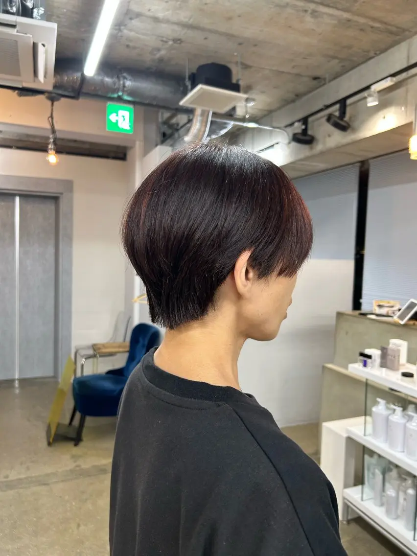 ショート サワムラ ソナタのヘアスタイル