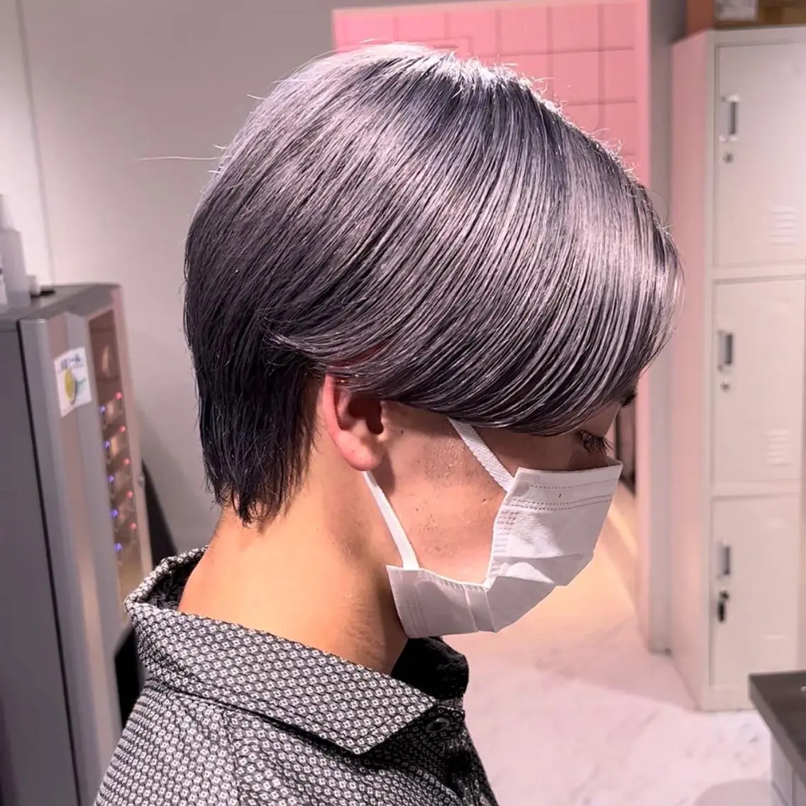 ショート カラー パーマ ヘアアレンジ メンズ 🔥札幌No.1🥇 パーマ特化美容師🔥のヘアスタイル