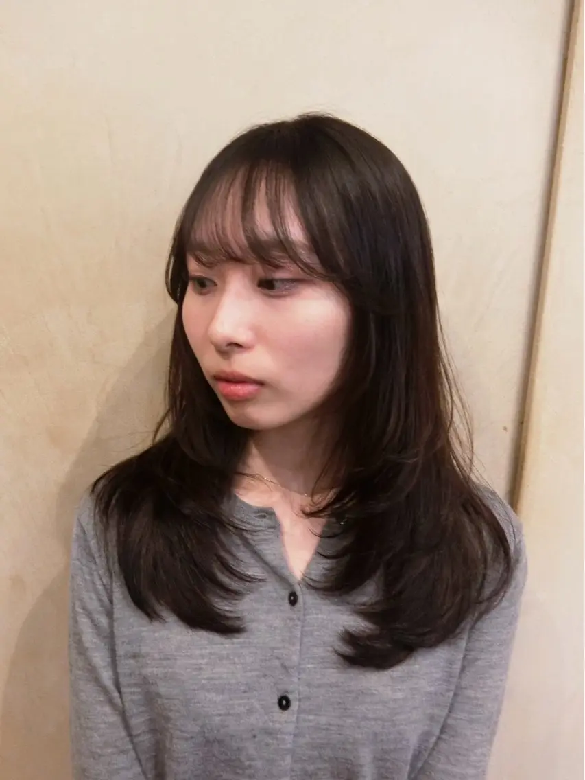 ロング カット レイヤー/似合わせ/ アレンジ🫧ﾆﾍｲ。のヘアスタイル