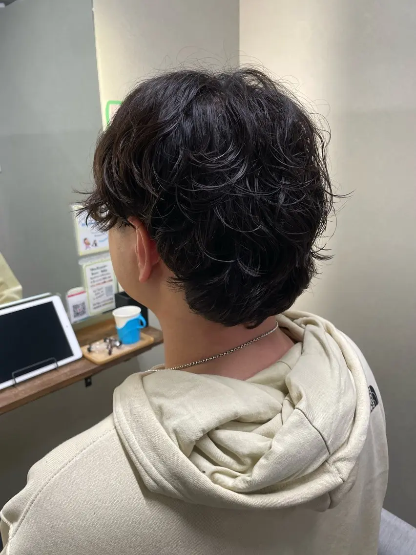 ミディアム パーマ 髪質改善/艶カラー/ 縮毛矯正ダイキのヘアスタイル