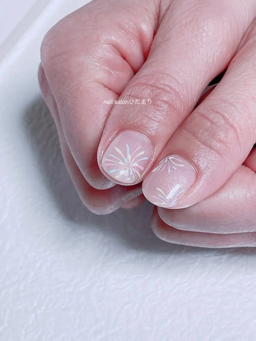 ネイル パステルネイル ハンドネイル NailSalon ひだまりのネイルデザイン