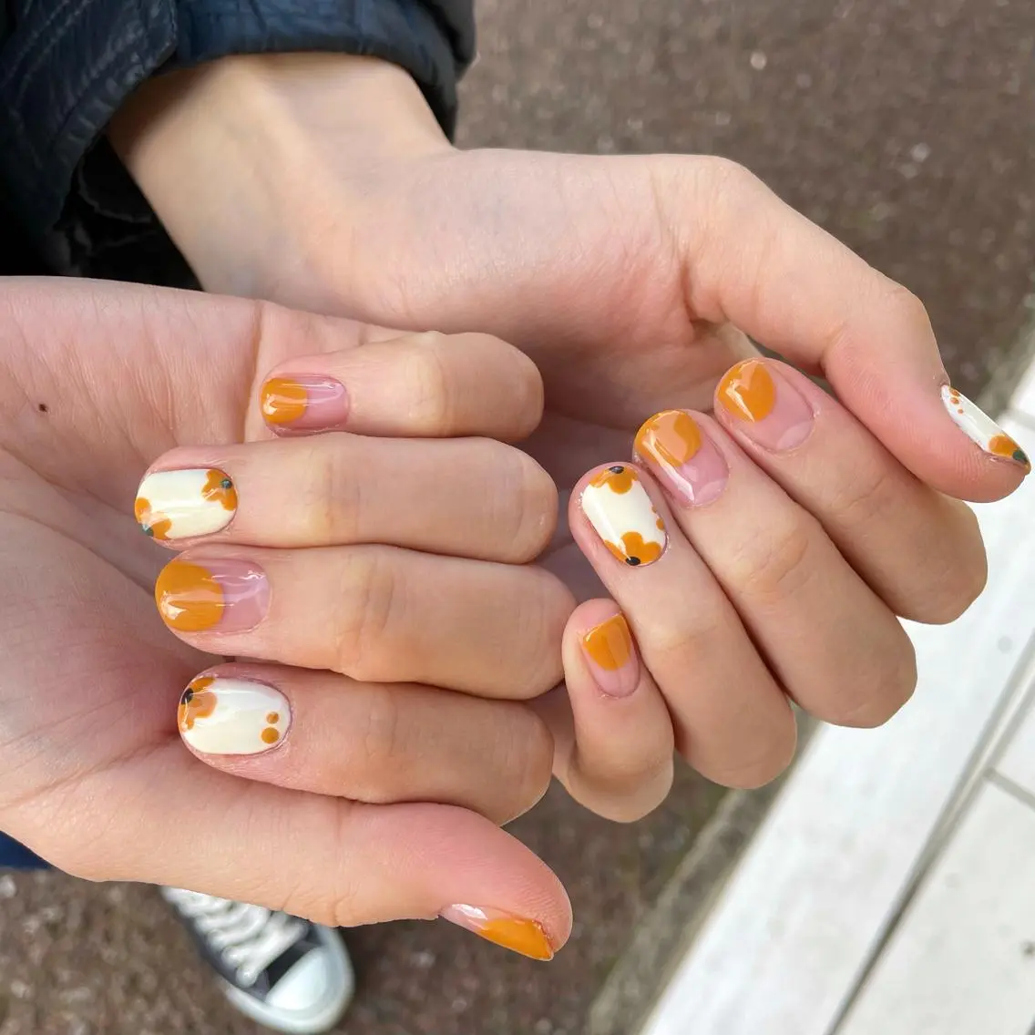 ネイル ハンドネイル 新井 ひなののネイルデザイン