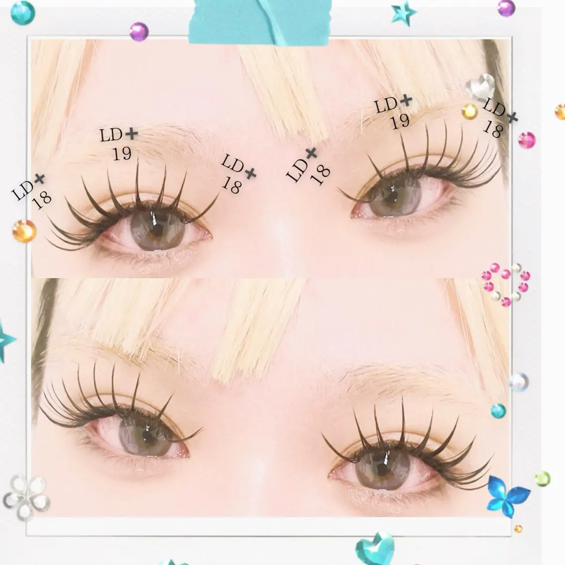 マツエク・マツパ 付け放題 ✨Yumi ☆eye✨のマツエク・マツパデザイン