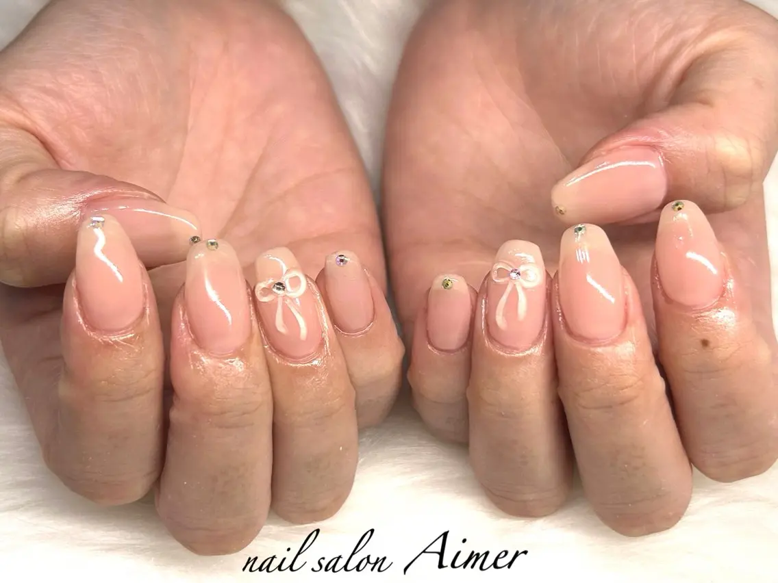 ネイル アートネイル ハンドネイル nail salon Aimerのネイルデザイン