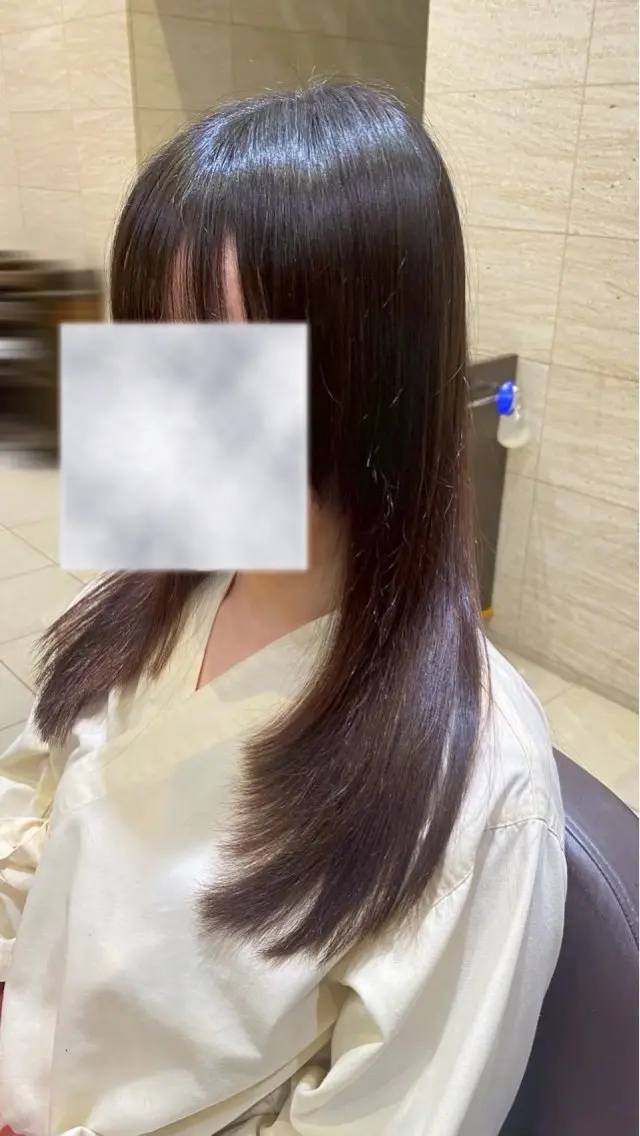 ロング 中島 梨々香のヘアスタイル