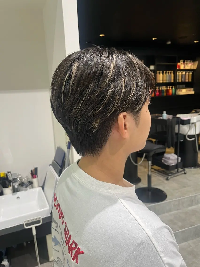 カラー ブリーチ ハイライトカラー Yuina hair774徳山店のヘアスタイル