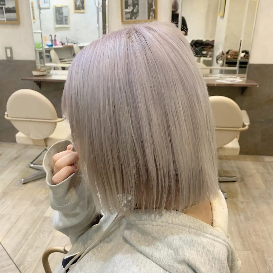ショート NUMBER天王寺 ほたる⭐️のヘアスタイル