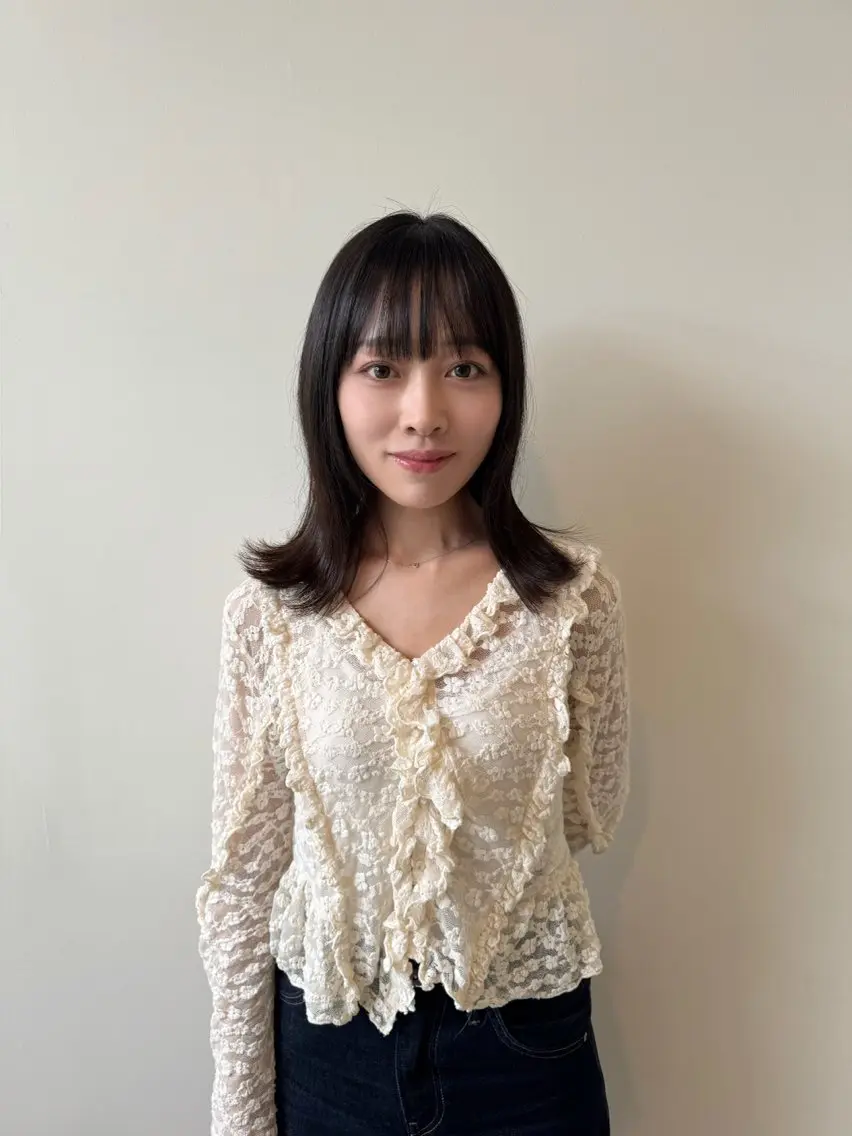 セミロング ヘアカラー mio/ カットモデル募集中のヘアスタイル