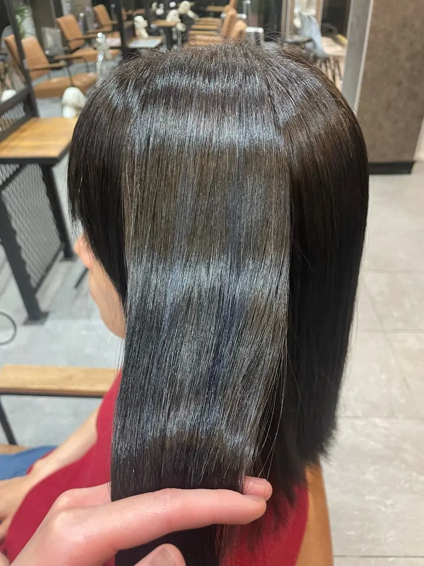 ミディアム ハイライト ヘアカラー SHIAN橋本店 🍼りおのヘアスタイル