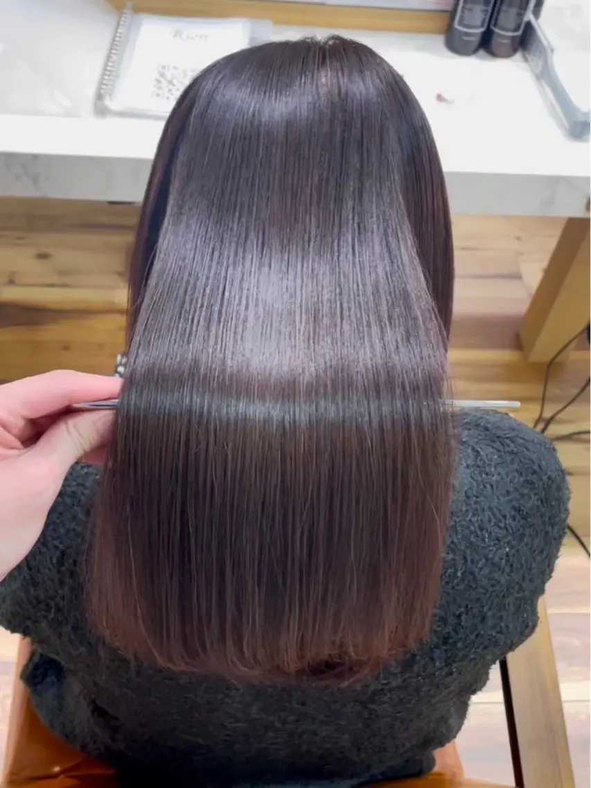 ロング カラー 艶カラー／ 夢叶のヘアスタイル