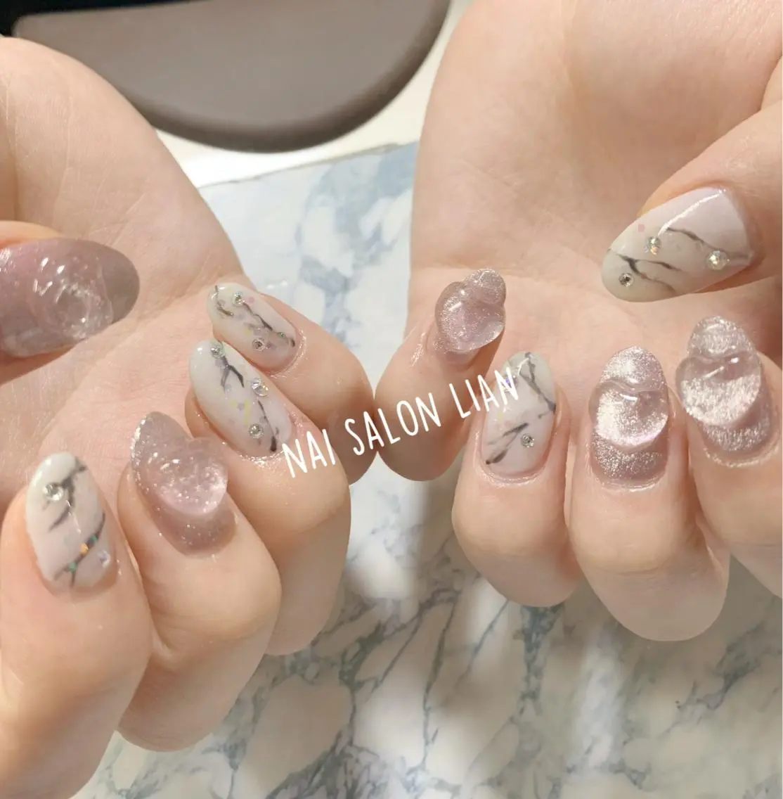 ネイル ハンドネイル NailSalon LiAnのネイルデザイン