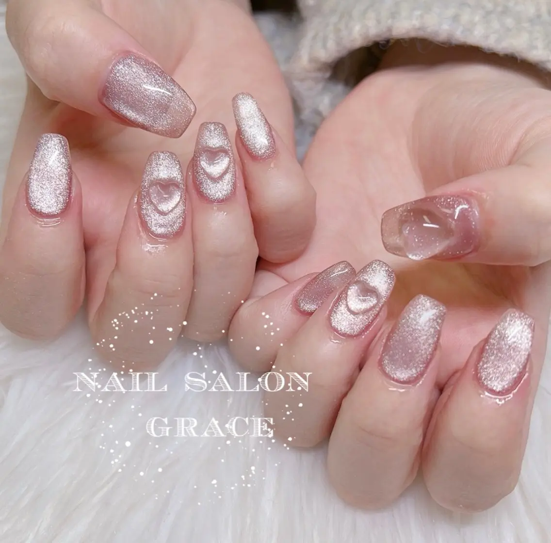 ネイル マグネットネイル OASIS nailsのネイルデザイン