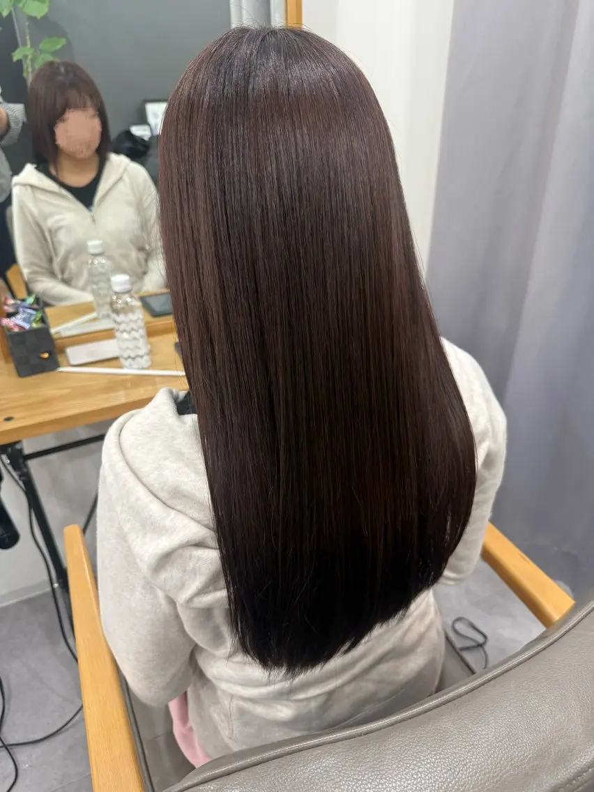 ロング カラー 髪質改善 ANs. かずはのヘアスタイル