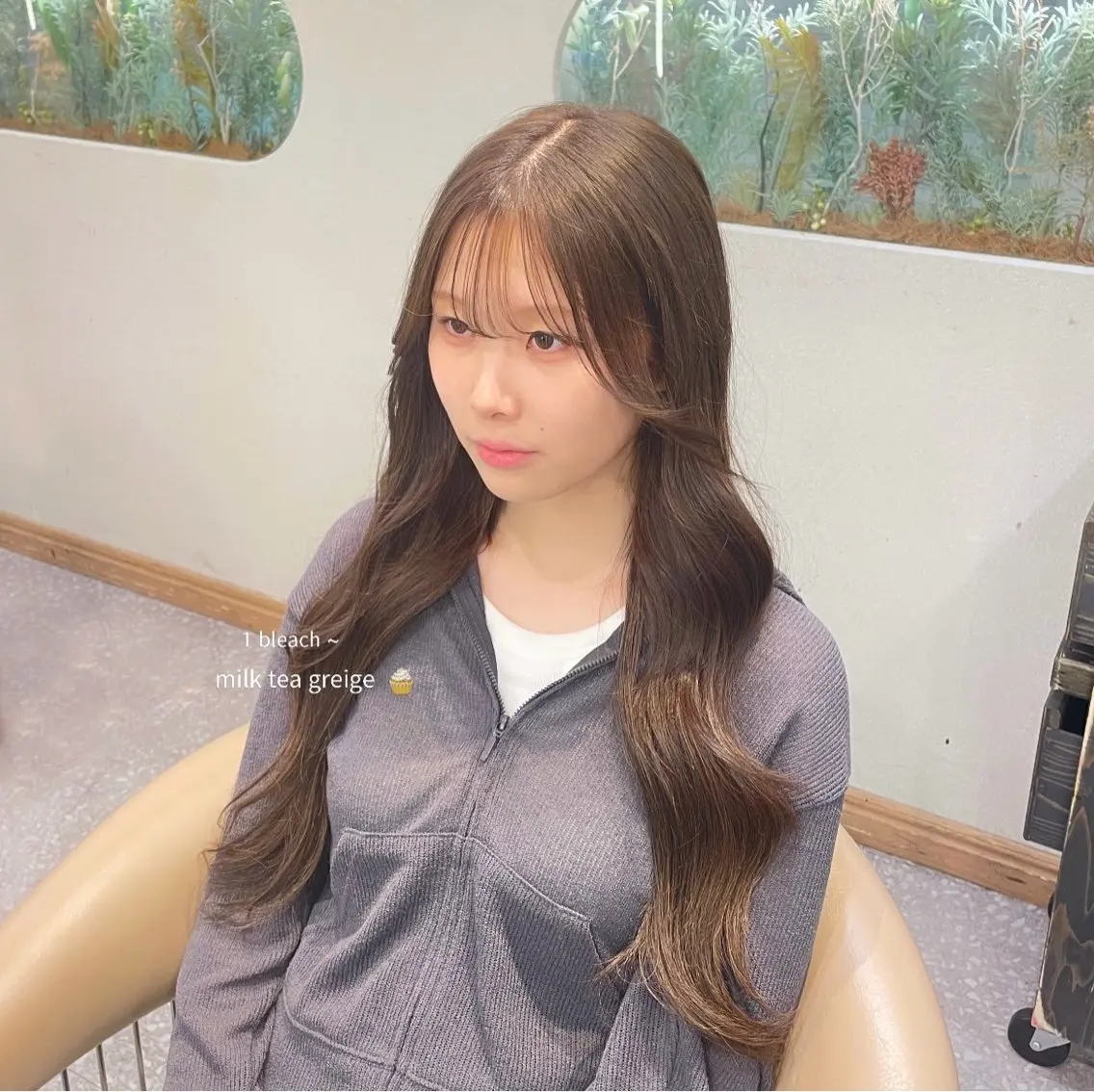 ロング 穴吹 涼のヘアスタイル