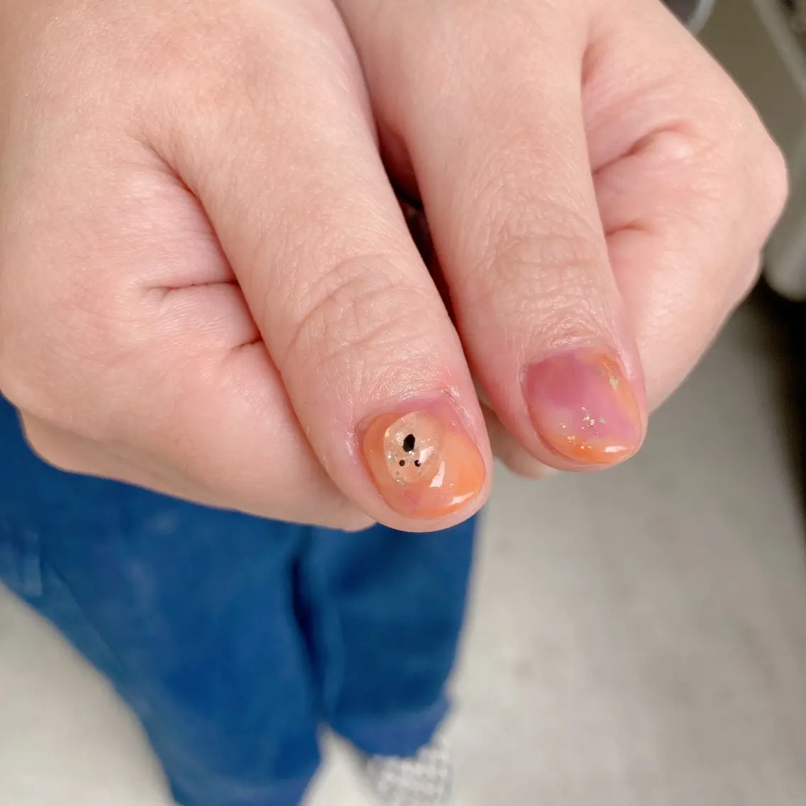 ネイル 地爪育成💅 kanaoanailのネイルデザイン
