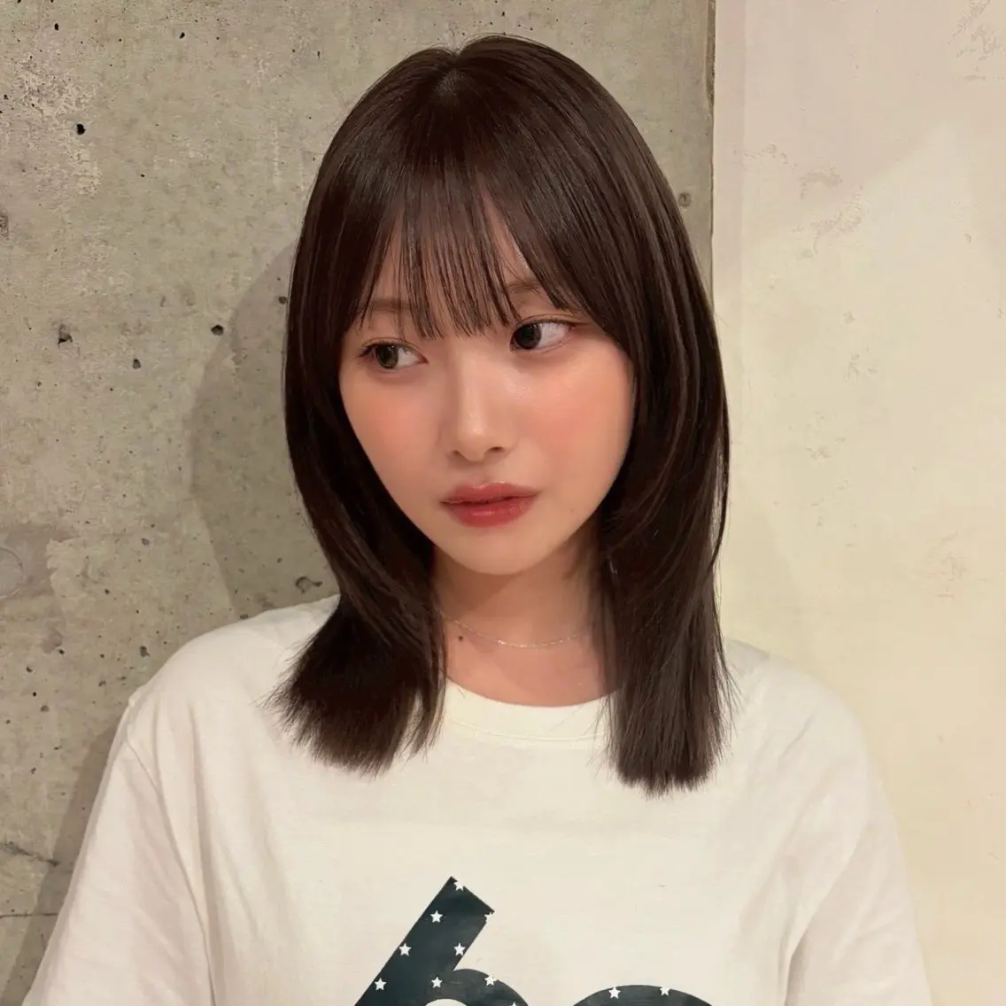 ミディアム ミディアムレイヤー レイヤーカット カット ヘアカラー トリートメント 🌸透明感/レイヤー / 栗林 彩🌸のヘアスタイル