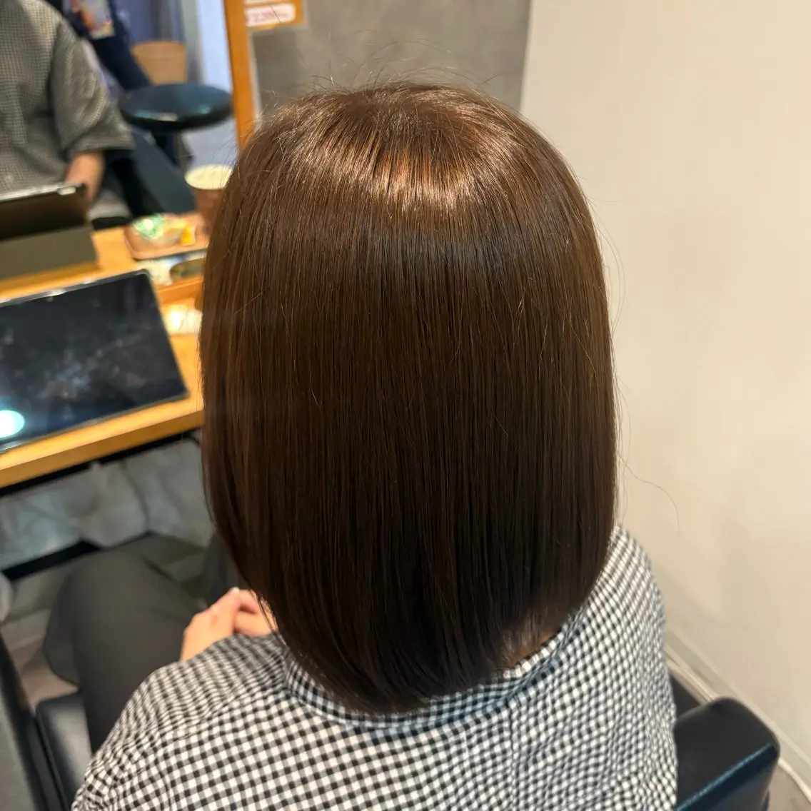 カラー 石坂 紗彩のヘアスタイル