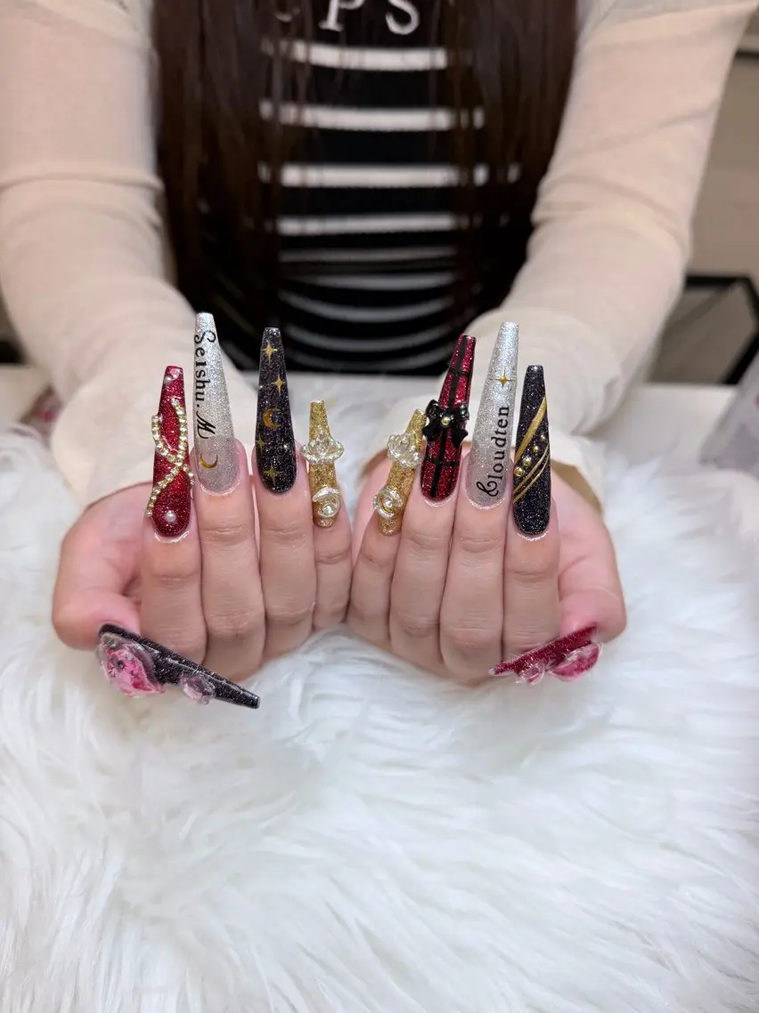 ネイル ハンドネイル ハンドケア Anh Nail 歌舞伎町のネイルデザイン