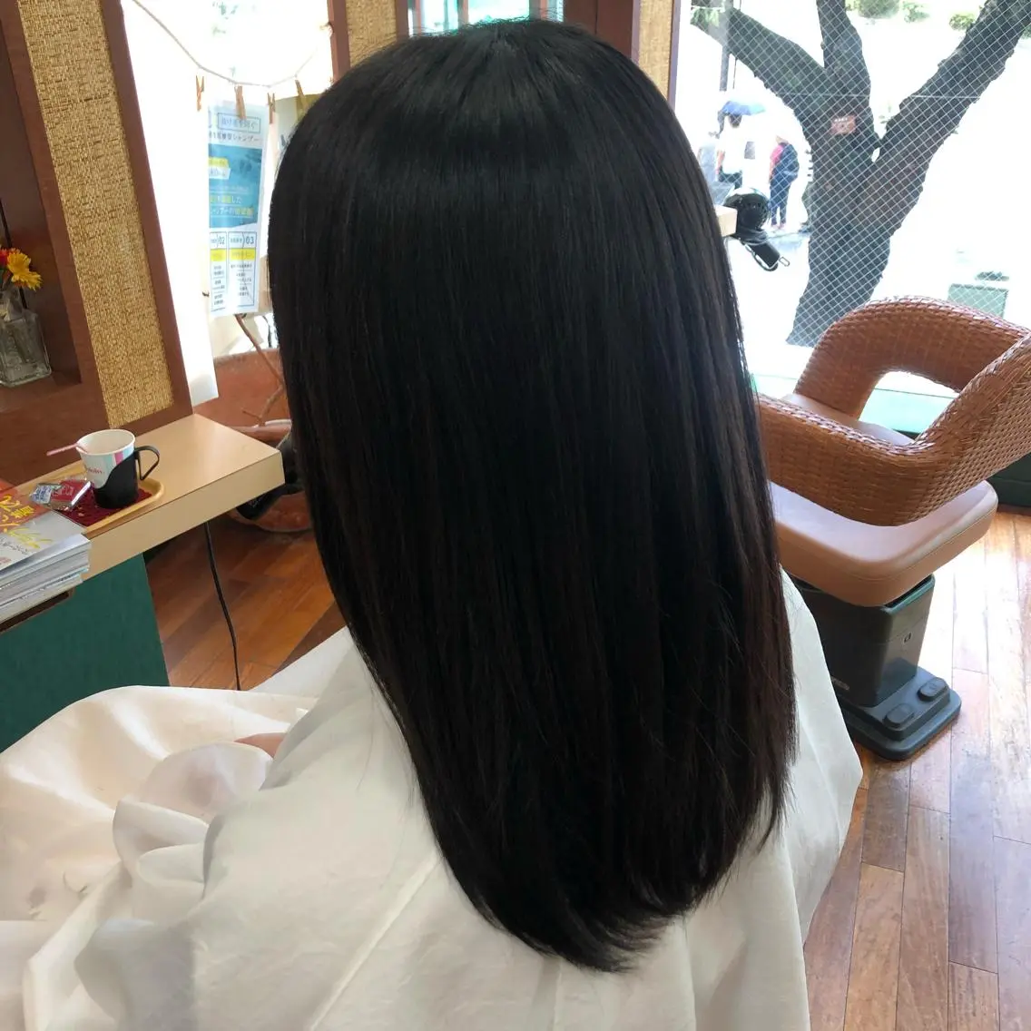 ロング 髪質改善 縮毛矯正 髪質改善/艶カラー 塩野成一のヘアスタイル