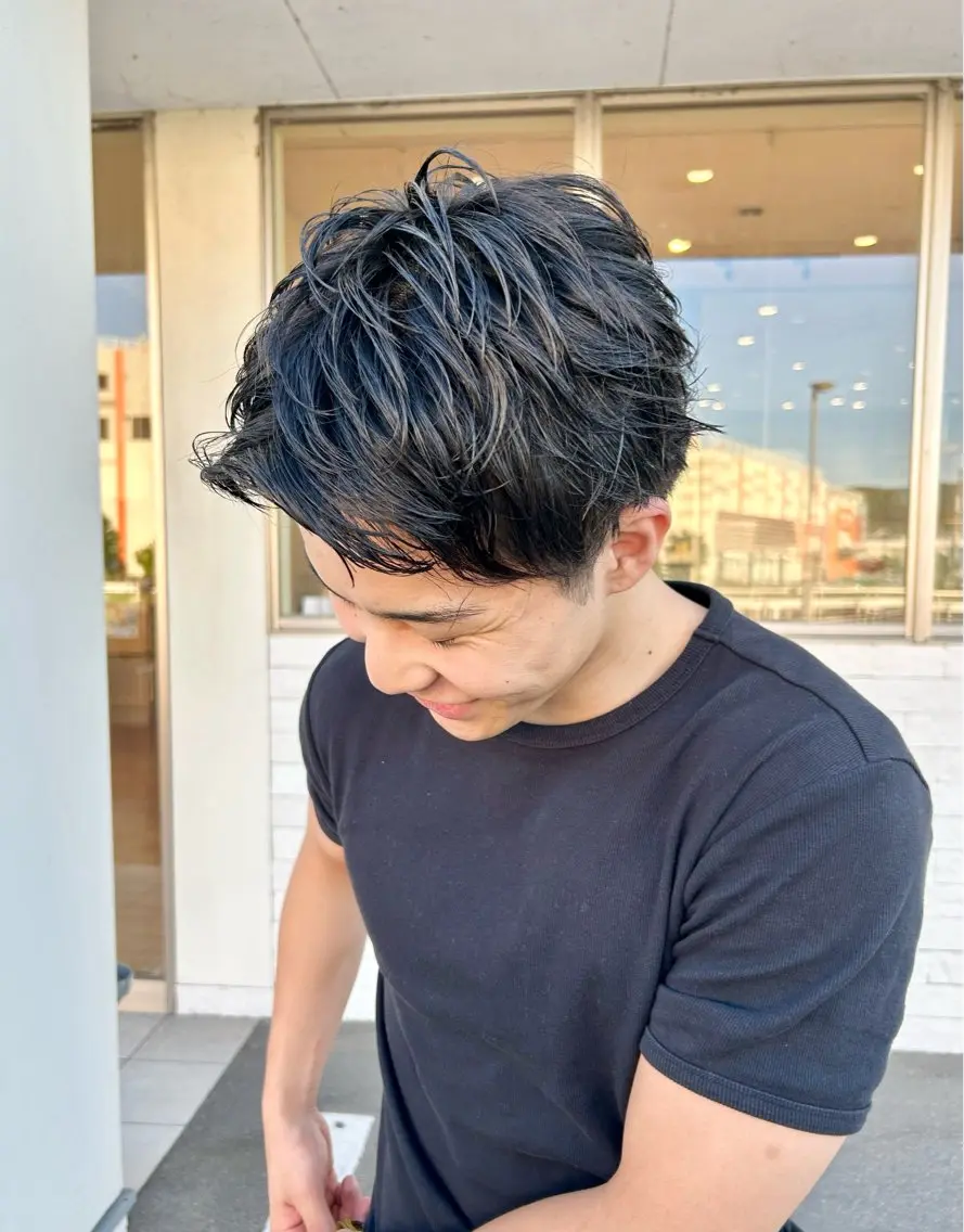 【人気Ｎｏ.1】 似合わせメンズカット＋シャンプー＆セット5500円→4500円の写真