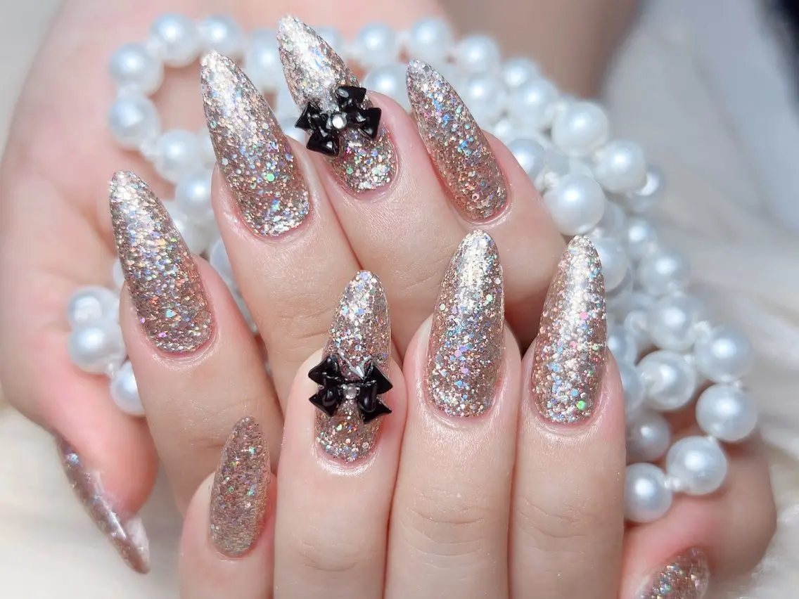 ネイル ハンドネイル M🌷nail 長さだし専門店のネイルデザイン