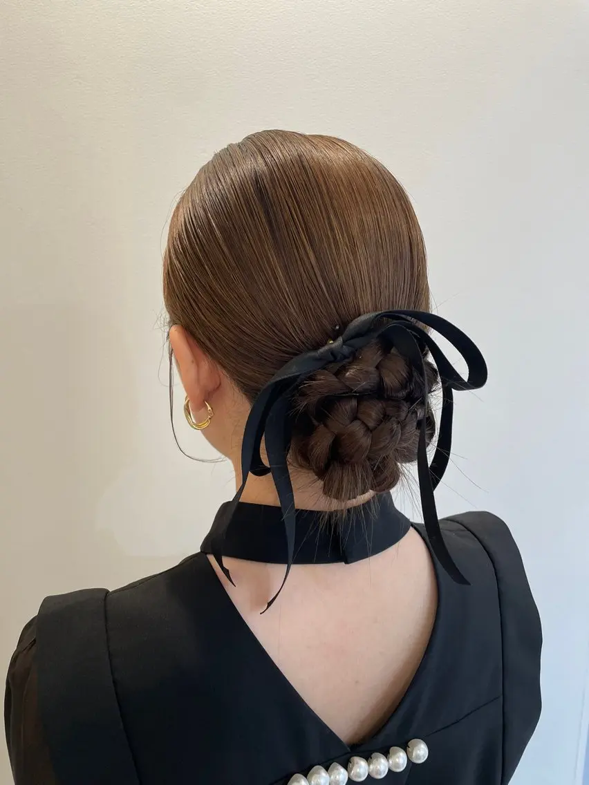 ヘアアレンジ ヘアセット 高尾 成紀のヘアスタイル