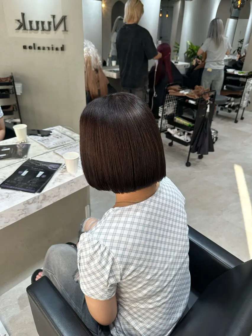 カラー ヘアカラー 透明感カラ‎ꕀ꙳ 𝐤𝐢𝐤𝐤𝐚のヘアスタイル