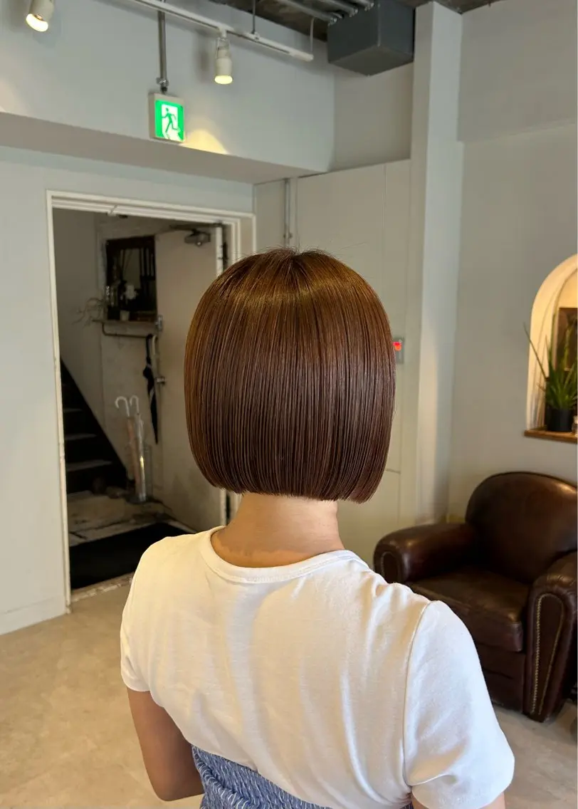 ショート カット ヘアカラー ナチュラルレイヤー |艶髪|AYAKOのヘアスタイル
