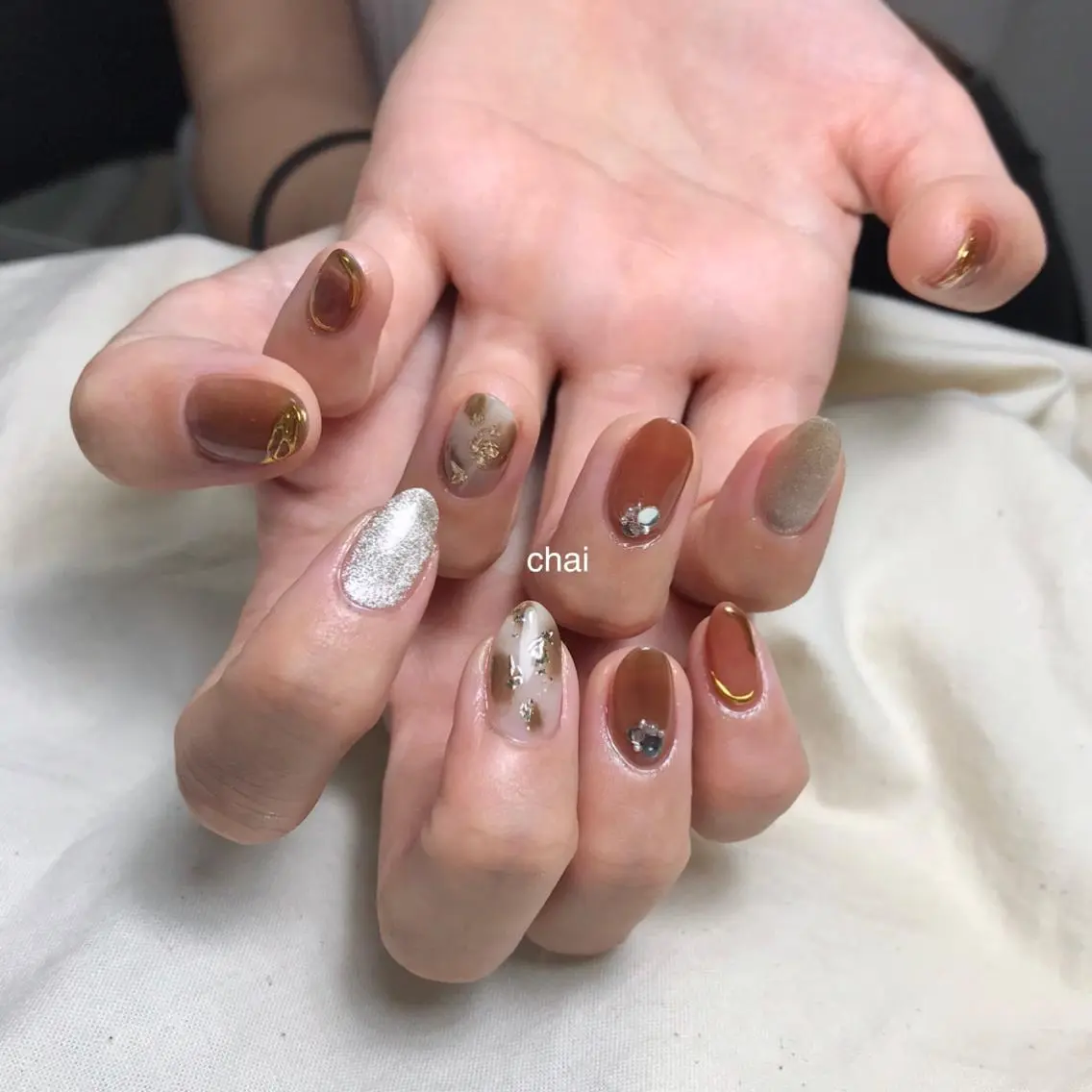 ネイル ハンドネイル chai nail _ai📍鶴橋/桃谷のネイルデザイン