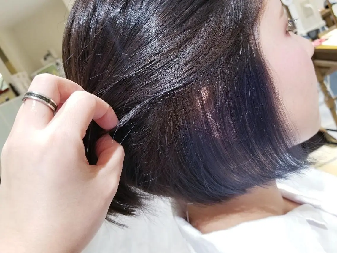 ショート カラー インナーカラー カット ヘアカラー トリートメント SAKURA (サクラ)のヘアスタイル