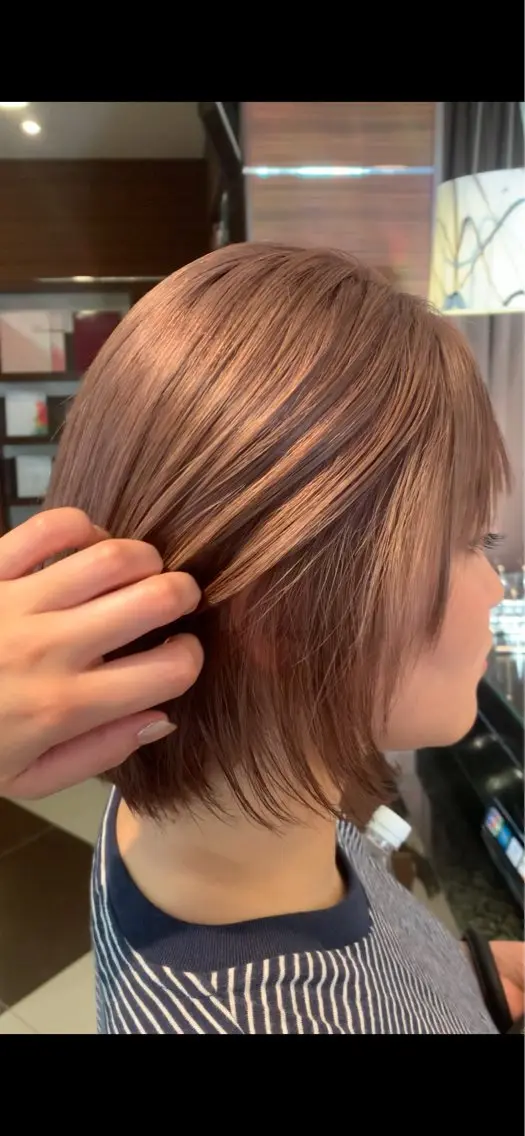 カット＋ヘアカラーの写真
