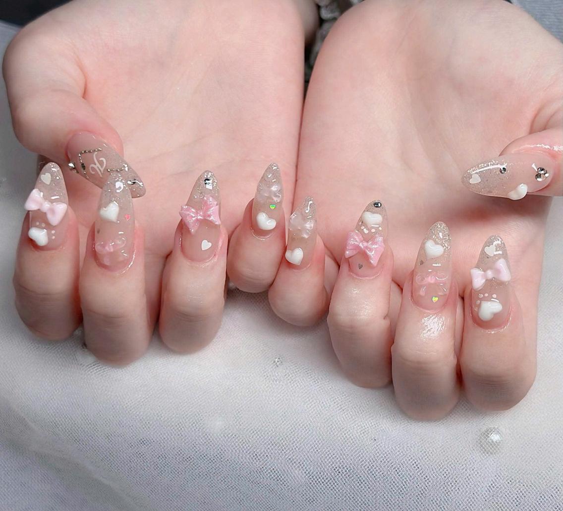 ネイル フレンチネイル ジェルネイル ハロウィン 韓国ネイル マグネットネイル ハンドネイル Hbaby nailのネイルデザイン