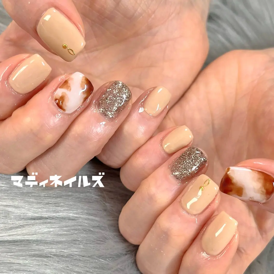 ネイル MADDYNAILS ✴︎柏痛ネイルのネイルデザイン