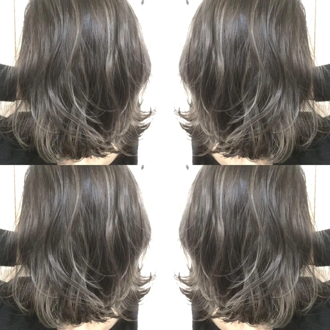 ミディアム カラー 井上 一平のヘアスタイル