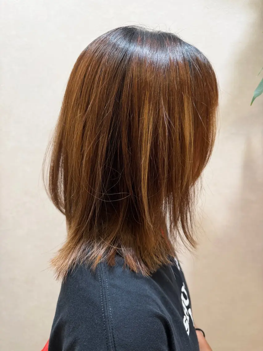 ミディアム 【yuni】 コタロウのヘアスタイル
