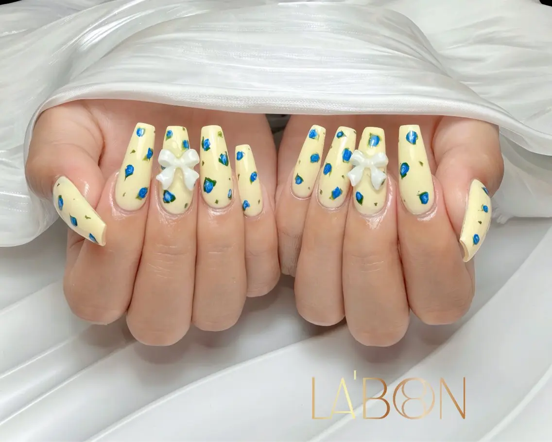 ネイル アートネイル ジェルネイル キラキラネイル 韓国ネイル ロングネイル Labon Nails Artのその他イメージ