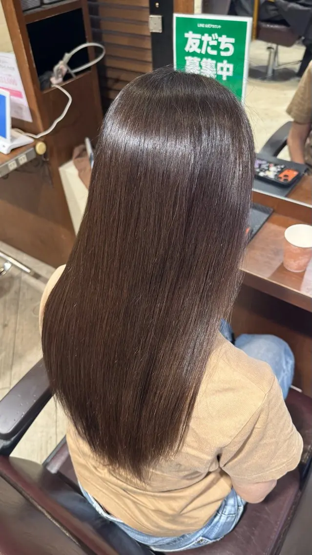 ロング カラー ヘアカラー トリートメント カラーモデル募集中 🌱amane 🌱のヘアスタイル